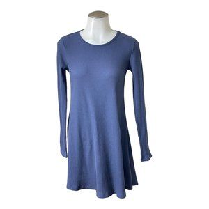 Forever 21.Navy blue‎ long sleeve dress for women size M